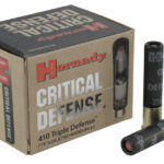 Hornady Critical Defense Ammunition 410 Bore 2-1/2″ 41 Caliber FTX Slug over two 35 Caliber Lead Round Balls 500 round