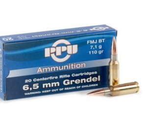 1000 Rounds Of Prvi Partizan 6.5 Grendel Ammo 110 Grain Full Metal Jacket Boat Tail