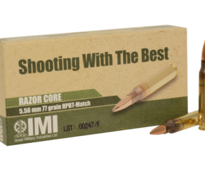 IMI Ammunition 5.56x45mm 77 Grain Razor Core (Sierra MatchKing Hollow Point)