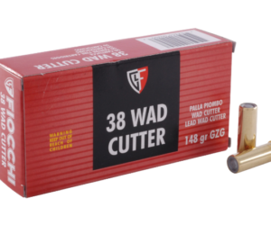 Fiocchi Shooting Dynamics Ammunition 38 Special 148 Grain Hollow Base Lead Wadcutter(500rds)
