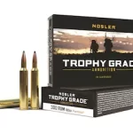 Nosler Trophy Grade Ammunition 300 Remington Ultra Magnum 180 Grain Partition Spitzer Box of 200 rounds