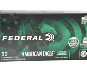 Federal American Eagle IRT Ammunition 380 ACP 75 Grain Flat Nose Lead-Free