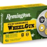 REMINGTON PERFORMANCE WHEELGUN AMMUNITION 38 SHORT COLT 125 GRAIN LEAD ROUND NOSE 500 ROUND