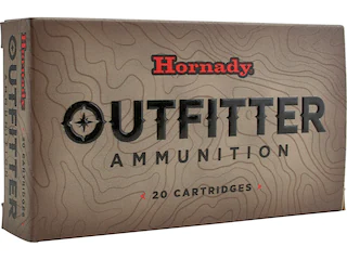 Hornady Outfitter Ammunition 300 Remington Ultra Magnum 180 Grain CX Polymer Tip Lead Free Box of 200 rounds