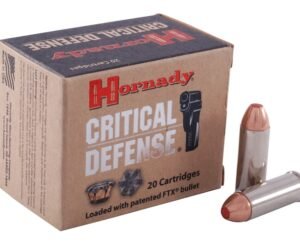 Hornady Critical Defense Ammunition 45 Colt (Long Colt) 185 Grain FTX 500 rounds