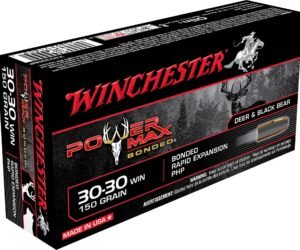 Winchester Power Max Bonded Ammunition 30-30 Winchester 150 Grain Protected Hollow Point