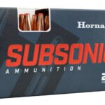 Hornady Subsonic Ammunition 450 Bushmaster 395 Grain SUB-X FTX 500 rounds
