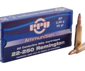 Prvi Partizan Ammunition 22-250 Remington 55 Grain Soft Point 500 rounds