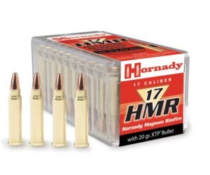 Hornady Varmint Express Ammunition 17 Hornady Magnum Rimfire (HMR) 20 Grain XTP Jacketed Hollow Point