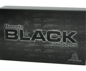 Hornady Black Ammunition 224 Valkyrie 75 Grain Hollow Point Boat Tail Box 500 rounds