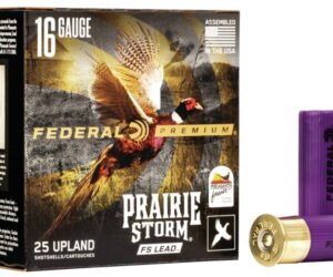 FEDERAL PREMIUM PRAIRIE STORM 16 GAUGE 1 1/4 OZ PRAIRIE STORM FS LEAD 500 ROUNDS
