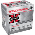 WINCHESTER SUPER-X SHOTSHELL 16 GAUGE 1 1/8 OZ 2.75″ CENTERFIRE SHOTGUN AMMUNITION 500 ROUNDS