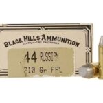 BLACK HILLS COWBOY ACTION AMMUNITION 44 RUSSIAN 210 GRAIN LEAD FLAT POINT 500 ROUND