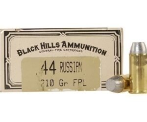 BLACK HILLS COWBOY ACTION AMMUNITION 44 RUSSIAN 210 GRAIN LEAD FLAT POINT 500 ROUND