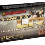 Barnes VOR-TX Long Range Ammunition 300 Remington Ultra Magnum 190 Grain LRX Polymer Tipped Boat Tail Lead-Free Box of 200 rounds