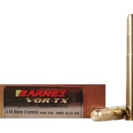 Barnes VOR-TX Safari Ammunition 470 Nitro Express 500 Grain Banded Solid Flat Point 500 rounds
