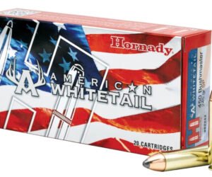 Hornady American Whitetail Ammunition 450 Bushmaster 245 Grain Interlock Spire Point 500 rounds