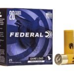 FEDERAL GAME LOAD UPLAND HEAVY FIELD AMMUNITION 20 GAUGE 2-3/4″ 1 OZ 1000 ROUNDS