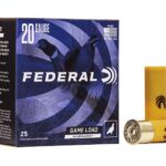 FEDERAL GAME LOAD UPLAND HI-BRASS AMMUNITION 20 GAUGE 2-3/4″ 1 OZ 500 ROUNDS