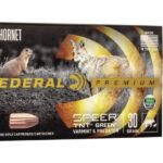 FEDERAL PREMIUM V-SHOK .22 HORNET 30 GRAIN SPEER TNT GREEN HOLLOW POINT 500 ROUND