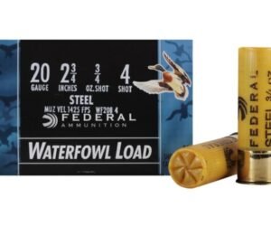 FEDERAL SPEED-SHOK AMMUNITION 20 GAUGE NON-TOXIC STEEL SHOT 500 ROUNDS