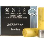 FEDERAL TOP GUN AMMUNITION 20 GAUGE 2-3/4″ 7/8 OZ 500 ROUNDS