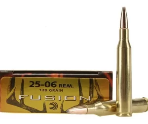Federal Fusion Ammunition 25-06 Remington 120 Grain Bonded Spitzer Boat Tail Box of 500