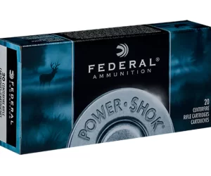 Federal Power-Shok Ammunition 25-06 Remington 117 Grain Soft Point Box of 500 rounds