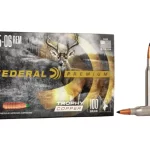 Federal Premium Ammunition 25-06 Remington 100 Grain Trophy Copper Tipped Boat Tail Lead-Free Box of 500 rounds