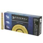 Federal Premium Safari Ammunition 375 H&H Magnum 300 Grain Woodleigh Hydrostatically Stabilized Solid Bullets