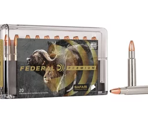 Federal Premium Safari Ammunition 416 Rigby 400 Grain Swift A-Frame Soft Point Box of 100 rounds