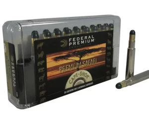 Federal Premium Safari Ammunition 416 Rigby 400 Grain Woodleigh Hydrostatically Stabilized Solid Bullets 500 rounds