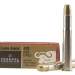 Federal Premium Safari Ammunition 470 Nitro Express 500 Grain Speer Trophy Bonded Sledgehammer Box 500