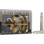 Federal Premium Safari Ammunition 470 Nitro Express 500 Grain Woodleigh Hydrostatically Stabilized Solid Bullets 500