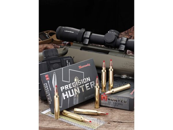 Hornady Precision Hunter Ammunition 300 Remington Ultra Magnum 220 Grain ELD-X Box of 200 rounds