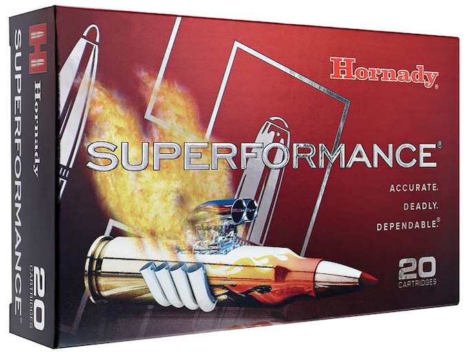 Hornady Superformance Ammunition 25-06 Remington 90 Grain CX Polymer Tip Lead Free Box of 500 rounds