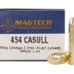 MAGTECH AMMUNITION 454 CASULL 260 GRAIN FULL METAL JACKET 500 ROUNDS