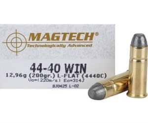 MAGTECH COWBOY ACTION AMMUNITION 44-40 WCF 200 GRAIN LEAD FLAT NOSE 260 ROUNDS