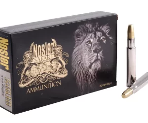 Nosler Safari Ammunition 416 Rigby 400 Grain Solid Box of 100 rounds