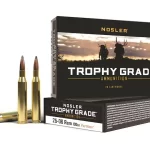 Nosler Trophy Grade Ammunition 25-06 Remington 100 Grain Partition Box of 500