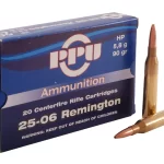 Prvi Partizan Ammunition 25-06 Remington 90 Grain Hollow Point Box of 500