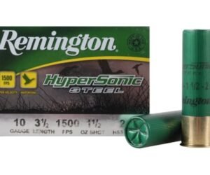 REMINGTON HYPERSONIC AMMUNITION 10 GAUGE 3-1/2″ 1-1/2 OZ #2 NON-TOXIC SHOT