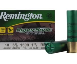 REMINGTON HYPERSONIC AMMUNITION 10 GAUGE 3-1/2″ 1-1/2 OZ BBB NON-TOXIC SHOT