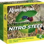 REMINGTON NITRO-STEEL HIGH VELOCITY AMMUNITION 10 GAUGE 3-1/2″ 1-1/2 OZ NON-TOXIC PLATED STEEL SHOT