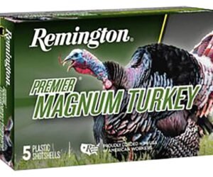 REMINGTON PREMIER MAGNUM TURKEY AMMUNITION 10 GAUGE 3-1/2″ 2-1/4 OZ #4 COPPER PLATED SHOT