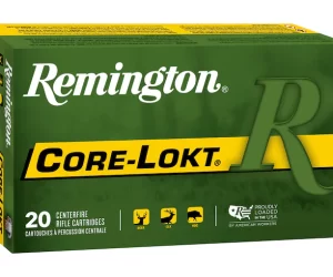 Remington Core-Lokt Ammunition 25-06 Remington 100 Grain Core-Lokt Pointed Soft Point Box of 500