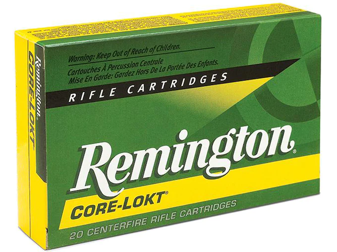 Remington Core-Lokt Ammunition 300 Remington Ultra Magnum 180 Grain Core-Lokt Pointed Soft Point Box of 200 rounds