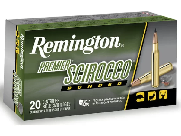 Remington Premier Ammunition 300 Remington Ultra Magnum 180 Grain Swift Scirocco II Box of 200 rounds