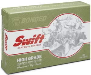Swift High Grade Big Game Hunting Ammunition 300 Remington Ultra Magnum 200 Grain Swift A-Frame Box of 200 rounds