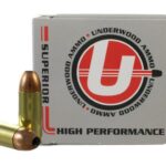 UNDERWOOD AMMUNITION 356 TSW 124 GRAIN JACKETED HOLLOW POINT 500 ROUND